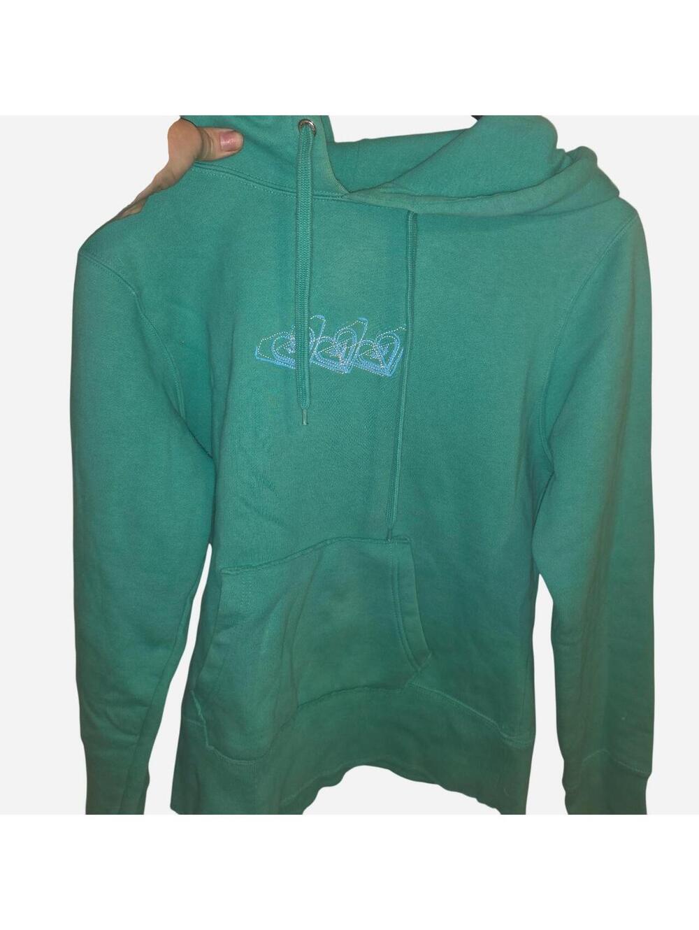 Roxy green hoodie super cute size large. #Roxy #hoodie